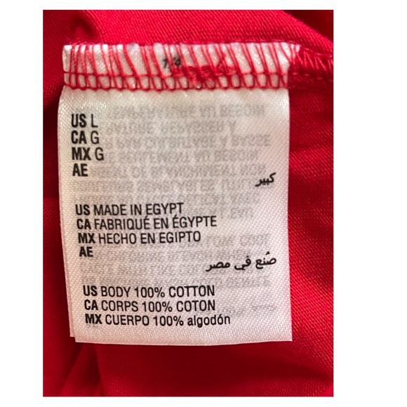 Club Room Men’s V-Neck Long Sleeve T-Shirt Created For Macy’s Fire Size L - Picture 9 of 9